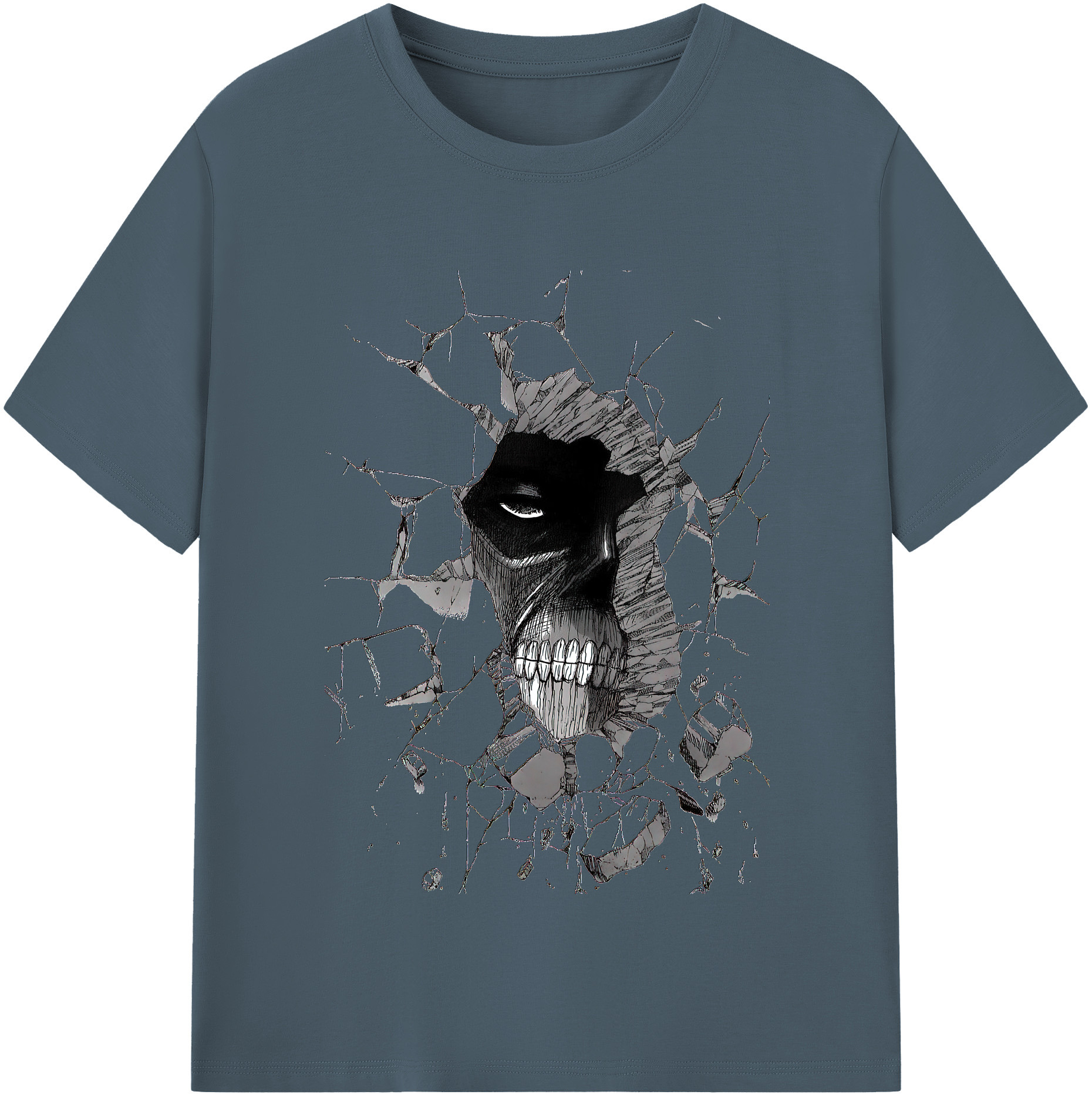 （画像用） 進撃の巨人 Attack on Titan 綿100％半袖Tシャツ（フロントプリント）